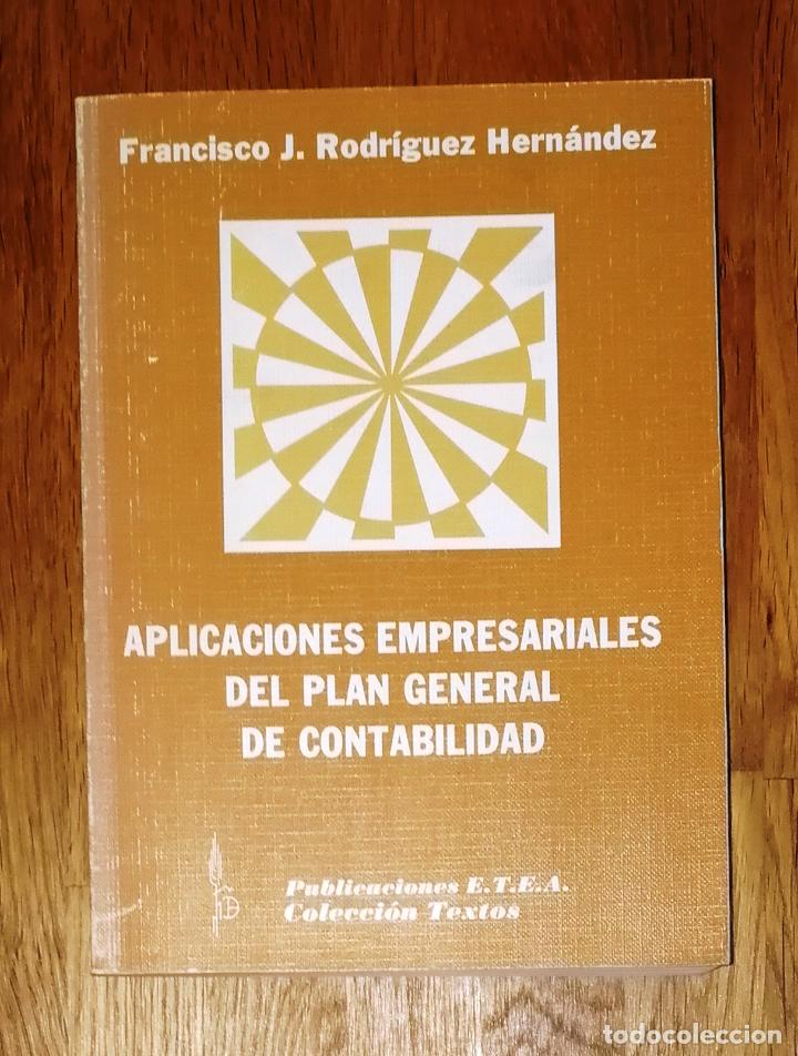 Libri di seconda mano: RODR&Iacute;GUEZ HERN&Aacute;NDEZ, Francisco J. Aplicaciones empresariales del plan general de contabilidad