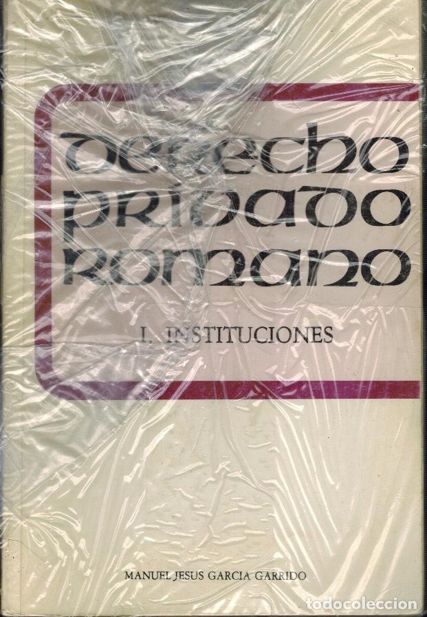 Libros de segunda mano: DERECHO PRIVADO ROMANO (2 TOMOS) - Foto 1