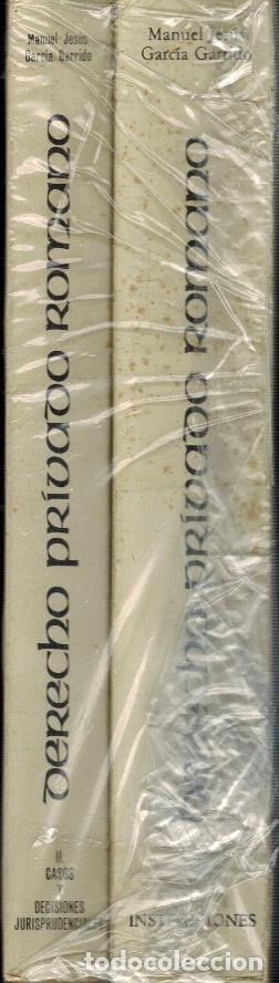 Libros de segunda mano: DERECHO PRIVADO ROMANO (2 TOMOS) - Foto 2