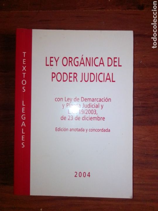 Libros de segunda mano: Ley Org&aacute;nica del Poder Judicial - Foto 1