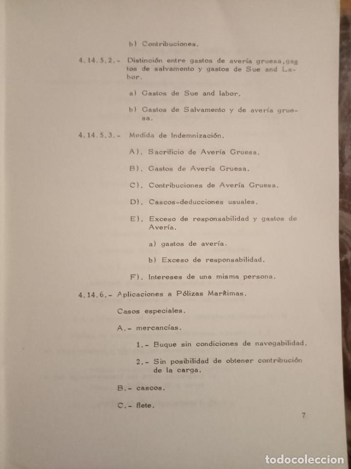 Libros de segunda mano: Albert Kunz Sobre el seguro mar&iacute;timo. 1968 - Foto 6