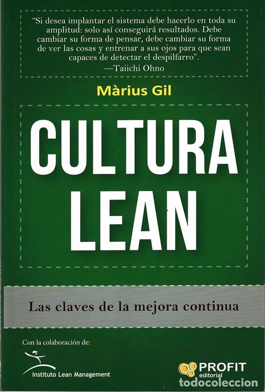 Libros de segunda mano: CULTURA LEAN M&Aacute;RIUS GIL - Foto 1