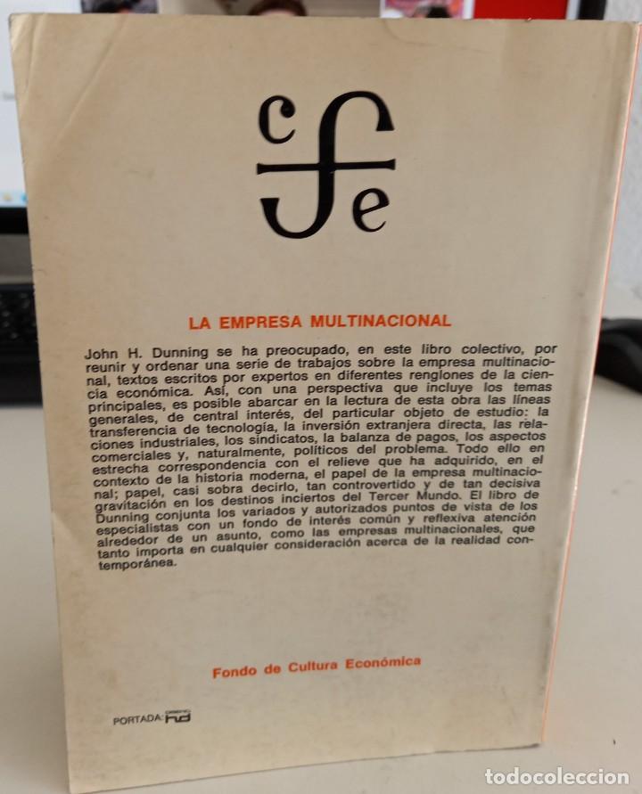 Libros de segunda mano: LA EMPRESA MULTINACIONAL - DUNNING, JOHN H. (COMP.) - Foto 2