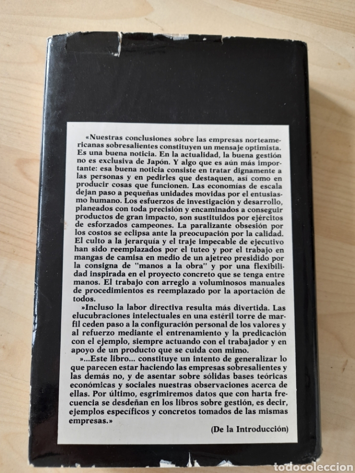 Libros de segunda mano: En busca de la excelencia. Thomas J. Peters - Foto 2