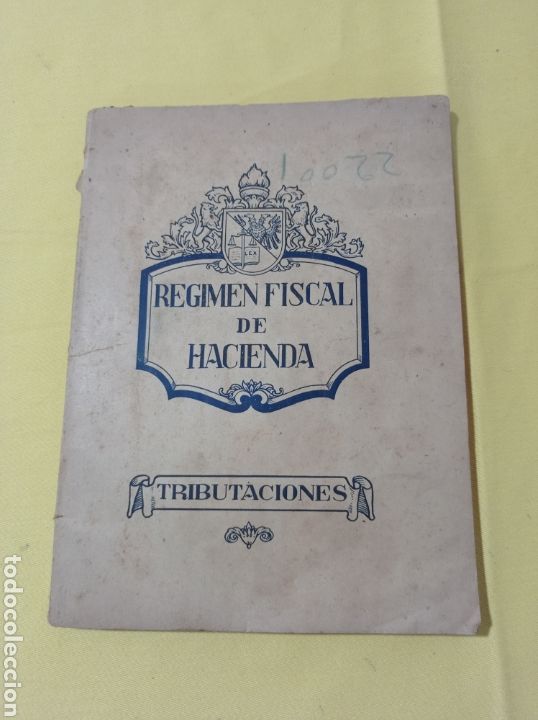 Libri di seconda mano: IS-263 R&Eacute;GIMEN FISCAL DE HACIENDA TRIBUTACIONES TAPA BLANDA 132 PAG. MEDIDAS 22X16