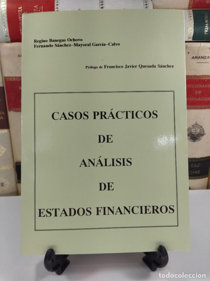 Libri di seconda mano: CASOS PR&Aacute;CTICOS DE AN&Aacute;LISIS DE ESTADOS FINANCIEROS. A&ntilde;o 1994. ISBN: 8460494454