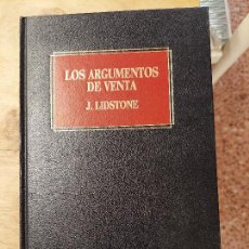 Libri di seconda mano: LOS ARGUMENTOS DE VENTA. J. LIDSTONE. EDICIONES DEUSTO,S.A.