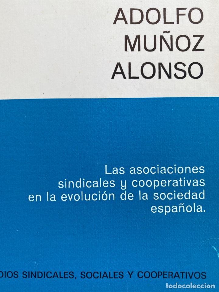 Second hand books: LAS ASOCIACIONES SINDICALES Y COOPERATIVAS EN LA EVOLUCI&Oacute;N DE LA SOCIEDAD ESPA&Ntilde;OLA