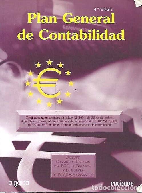 Libros de segunda mano: PLAN GENERAL DE CONTABILIDAD 4&ordf; EDICION PIRAMIDE - Foto 1