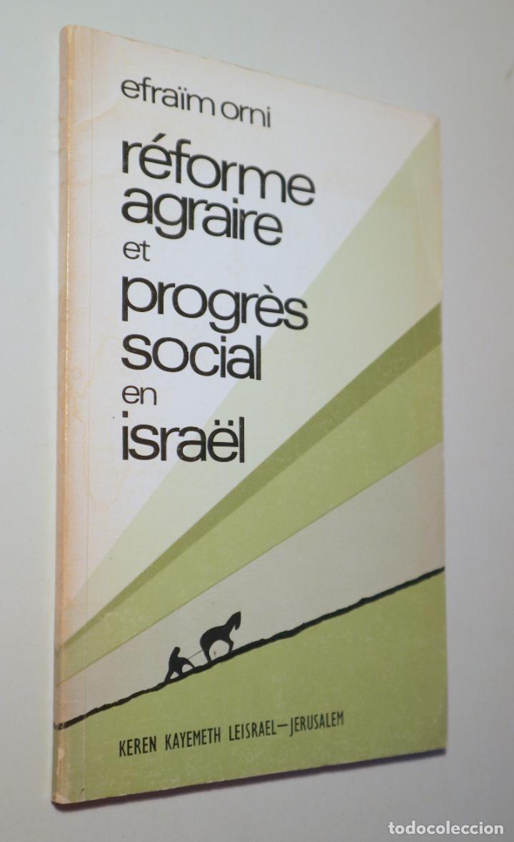 Gebrauchte B&uuml;cher: ORNI, Efra&iuml;m - R&Eacute;FORME AGRAIRE ET PROGR&Egrave;S SOCIAL EN ISRA&Euml;L - Jerusalem 1973