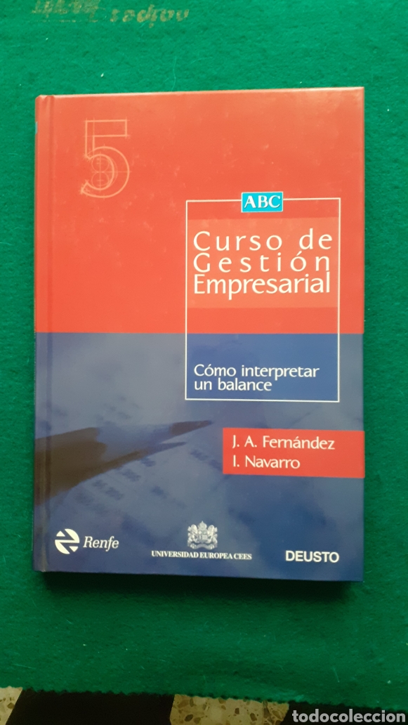Libros de segunda mano: FERN&Aacute;NDEZ, J.A. C&oacute;mo interpretar un balance - Foto 1