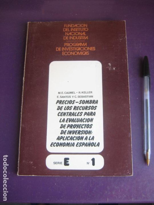 Gebrauchte B&uuml;cher: PRECIOS - SOMBRA DE LOS RECURSOS CENTRALES PARA EVOLUCION DE PROYECTOS DE INVERSION - CAUMEL KELLER