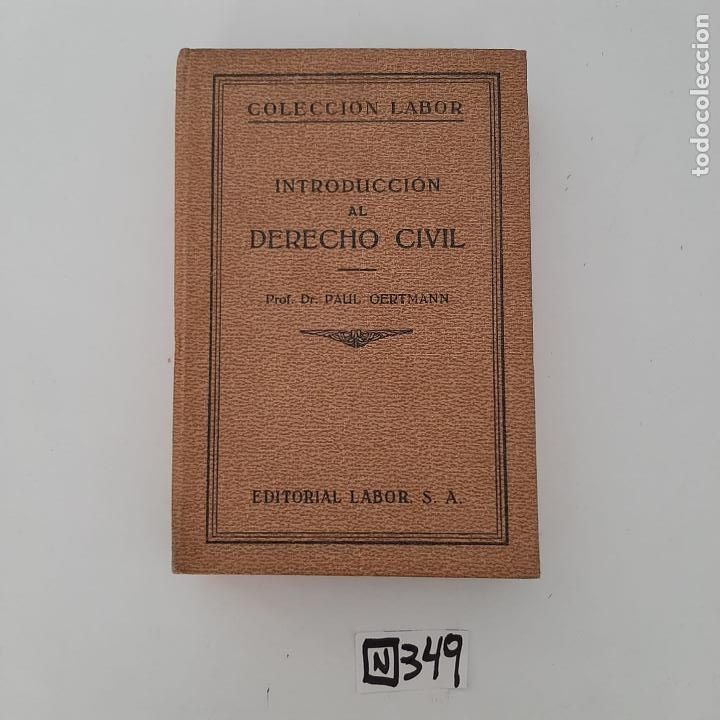 Libros de segunda mano: Introducci&oacute;n al derecho civil - Foto 1
