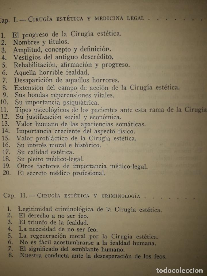 Libros de segunda mano: CIRUG&Iacute;A EST&Eacute;TICA - Foto 4