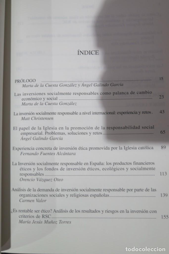 Libros de segunda mano: Inversiones socialmente responsables - Foto 2