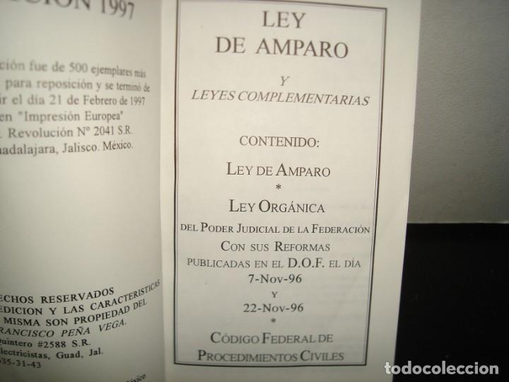 Libros de segunda mano: 11- LEY DE AMPARO - Foto 3