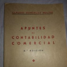 Libros de segunda mano: APUNTES DE CONTABILIDAD COMERCIAL.. Lote 346042048