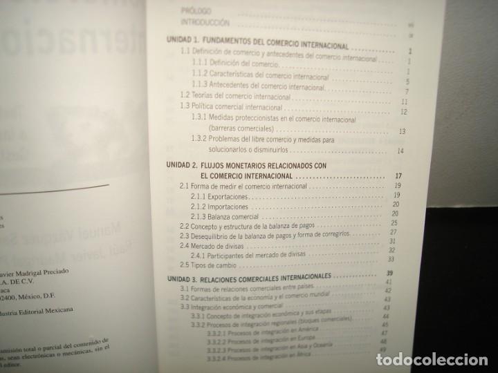 Libros de segunda mano: 16- COMERCIO INTERNACIONAL - MANUEL V&Aacute;ZQUEZ SANDOVAL - Foto 4
