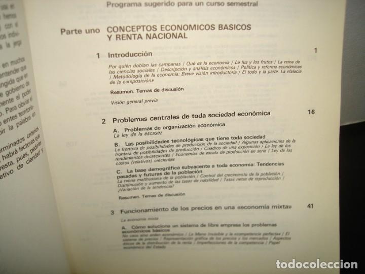 Libros de segunda mano: 16- ECONOM&Iacute;A. UND&Eacute;CIMA EDICI&Oacute;N - SAMUELSON - Foto 4