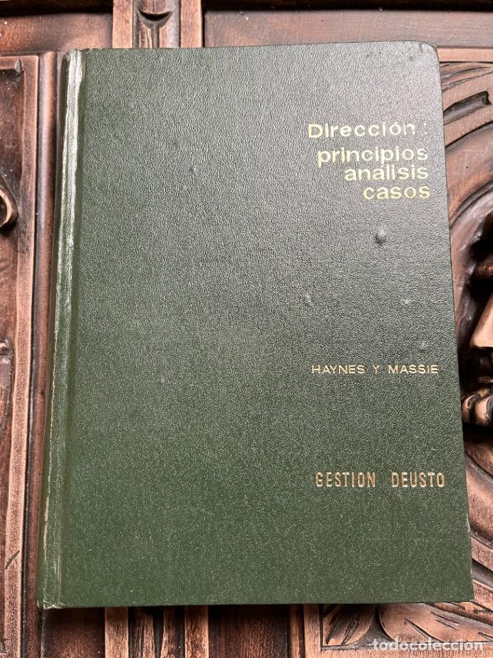Gebrauchte B&uuml;cher: DIRECCI&Oacute;N: AN&Aacute;LISIS, PRINCIPIOS Y CASOS. HAYNES Y MASSIE. GESTI&Oacute;N DEUSTO.