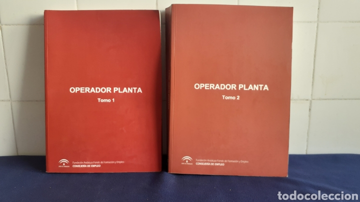 Livros em segunda m&atilde;o: OPERADOR DE PLANTA TOMO I Y II, CONSEJERIA DE EMPLEO, ESTADO BUENO