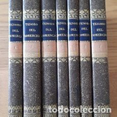 Libros de segunda mano: TESORO DEL COMERCIO Ó SEA BIBLIOTECA MERCANTIL, REAL JUNTA DE COMERCIO, BARCELONA, 1837.. Lote 347228228