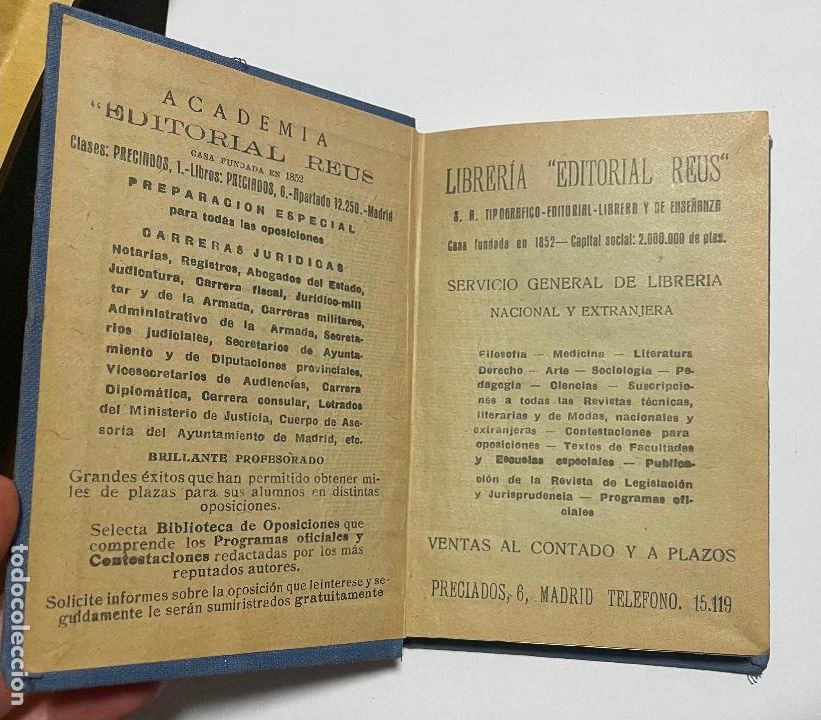Libros de segunda mano: CODIGO CIVIL, Biblioteca Reus - Foto 3