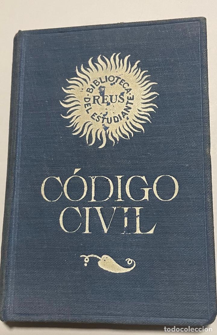 Libros de segunda mano: CODIGO CIVIL, Biblioteca Reus - Foto 1