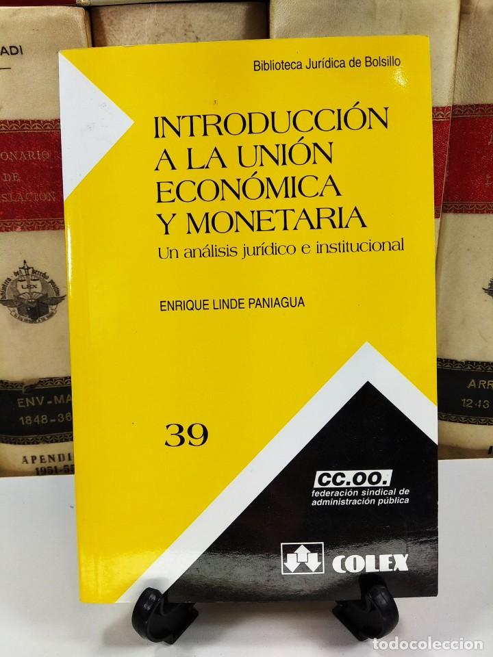 Libri di seconda mano: INTRODUCCI&Oacute;N A LA UNI&Oacute;N ECON&Oacute;MICA Y MONETARIA. Un an&aacute;lisis jur&iacute;dico e institucional.