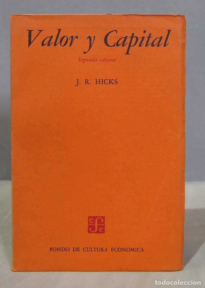 Libros de segunda mano: VALOR Y CAPITAL. HICKS - Foto 1