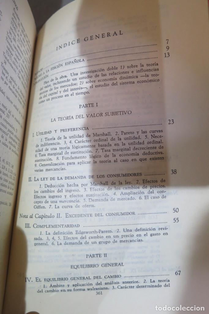 Libros de segunda mano: VALOR Y CAPITAL. HICKS - Foto 2