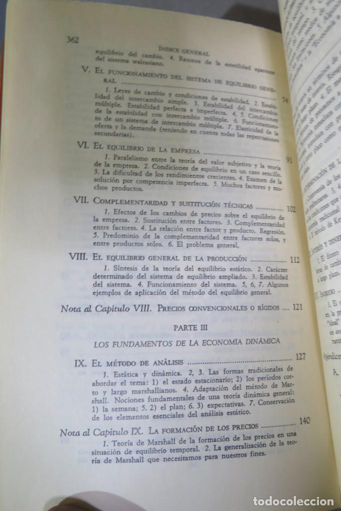 Libros de segunda mano: VALOR Y CAPITAL. HICKS - Foto 3