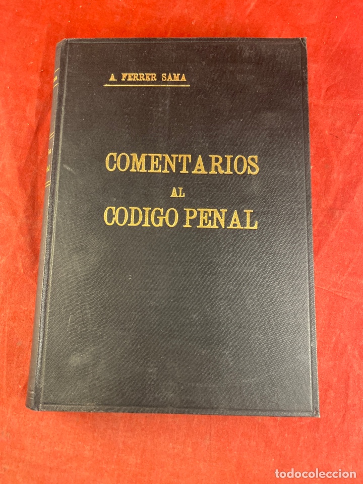 Libros de segunda mano: COMENTARIOS AL C&Oacute;DIGO PENAL - Foto 1
