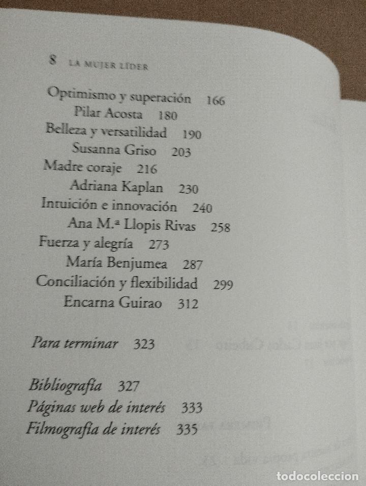 Libros de segunda mano: LA MUJER L&Iacute;DER (MARTA ROMO) - Foto 4