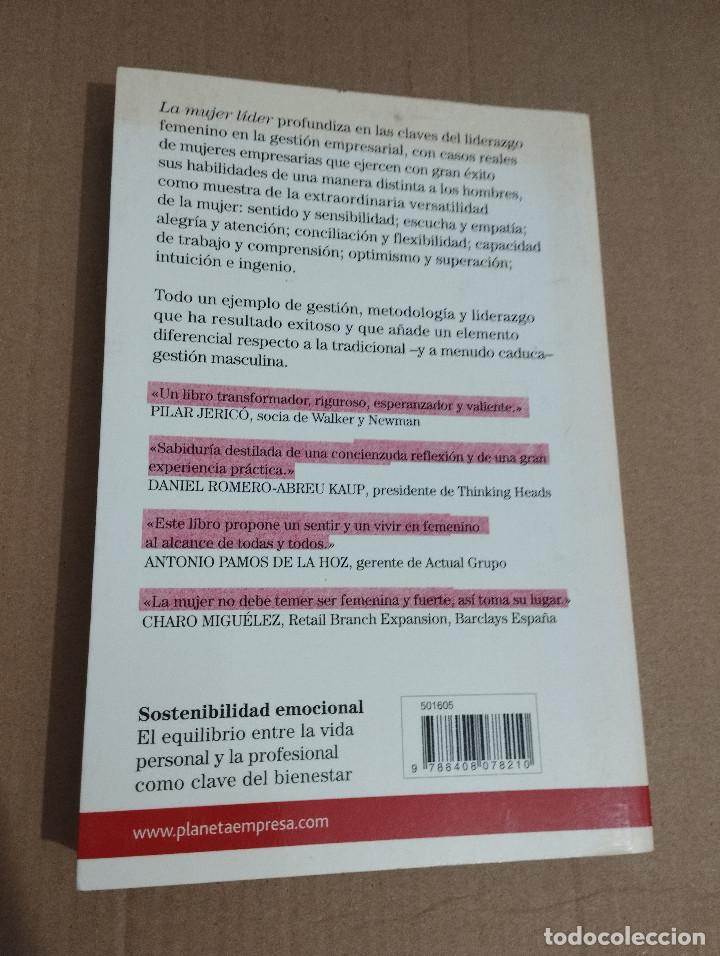 Libros de segunda mano: LA MUJER L&Iacute;DER (MARTA ROMO) - Foto 5