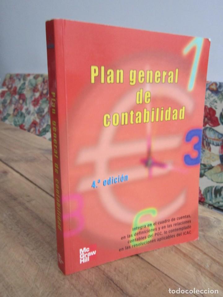 Libros de segunda mano: PLAN GENERAL DE CONTABILIDAD. 4&ordf; EDICI&Oacute;N. McGraw-hill. 2003 - Foto 1