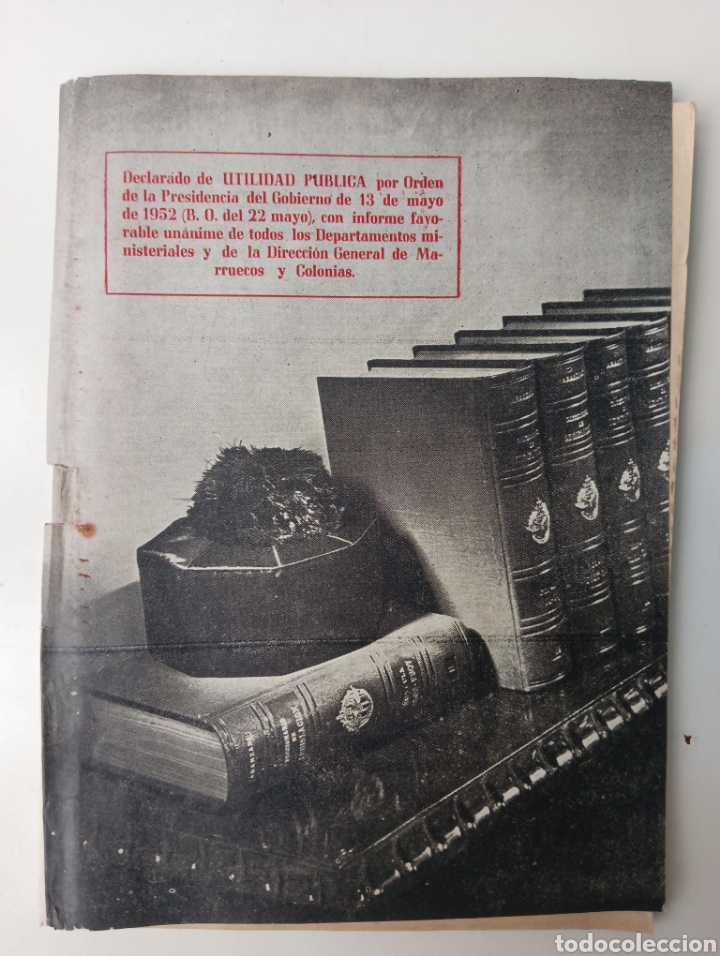 Libros de segunda mano: Diccionario de Legislaci&oacute;n Aranzadi - Listado Ep&iacute;grafes 1952