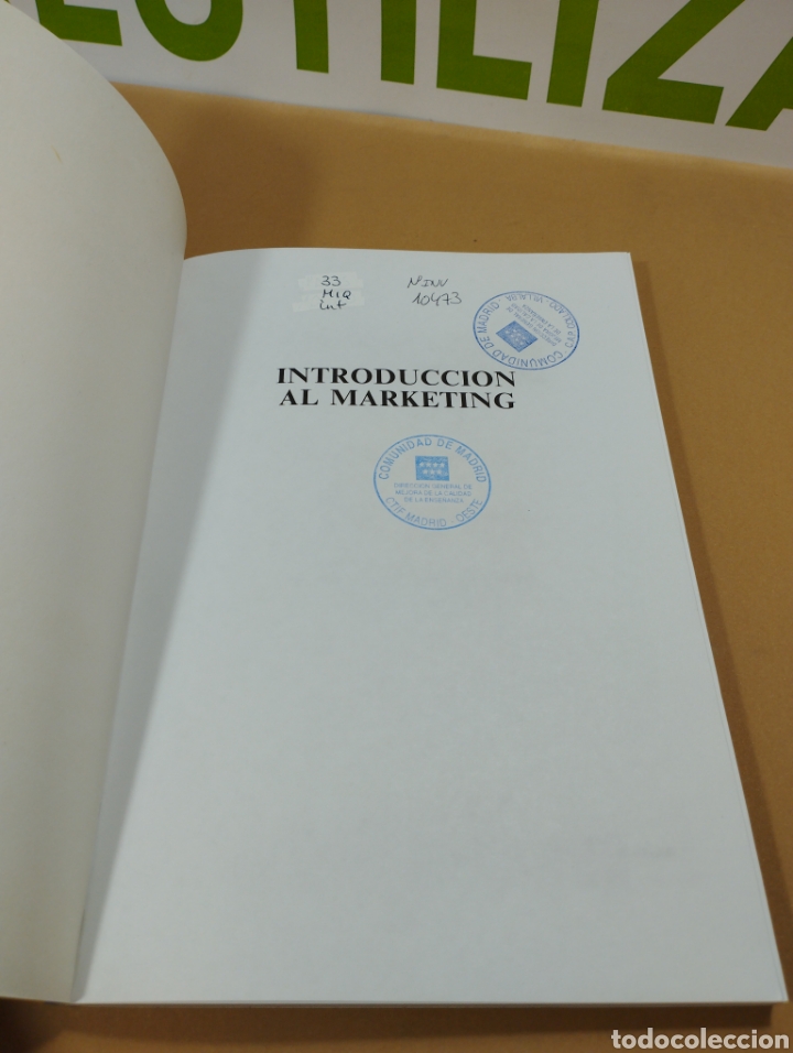 Libros de segunda mano: Instrucci&oacute;n al marketing. Mcgraw Hill - Foto 3