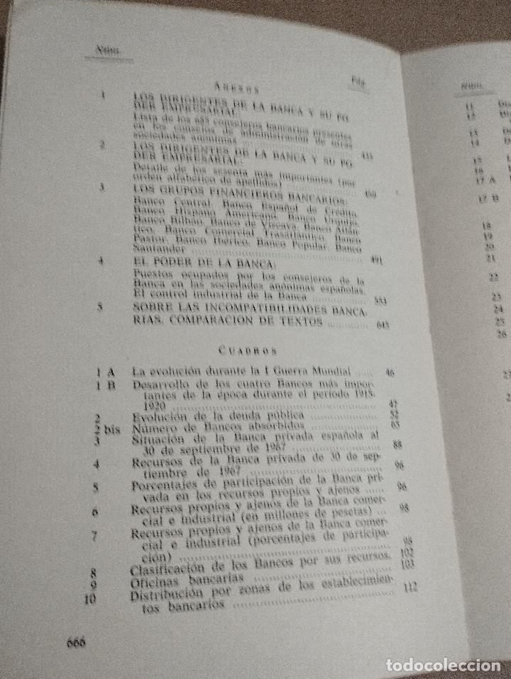 Libros de segunda mano: EL PODER DE LA BANCA EN ESPA&Ntilde;A (JUAN MU&Ntilde;OZ) - Foto 4