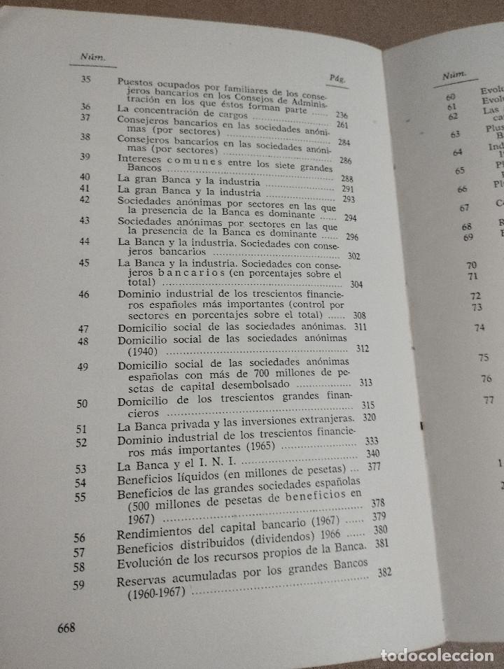 Libros de segunda mano: EL PODER DE LA BANCA EN ESPA&Ntilde;A (JUAN MU&Ntilde;OZ) - Foto 6