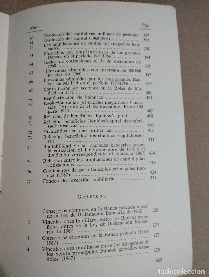 Libros de segunda mano: EL PODER DE LA BANCA EN ESPA&Ntilde;A (JUAN MU&Ntilde;OZ) - Foto 7