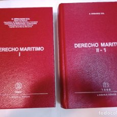 Libros de segunda mano: S. HERNANDEZ IZAL DERECHO MARITIMO 3 TOMOS SA10581