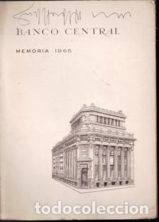 Banco Central. Memoria 1966