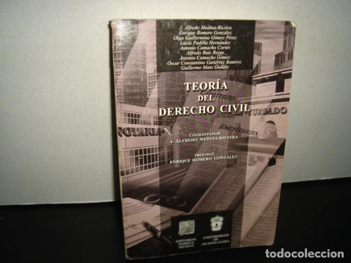 Libri di seconda mano: 40- TEOR&Iacute;A DEL DERECHO CIVIL - J. ALFREDO MEDINA