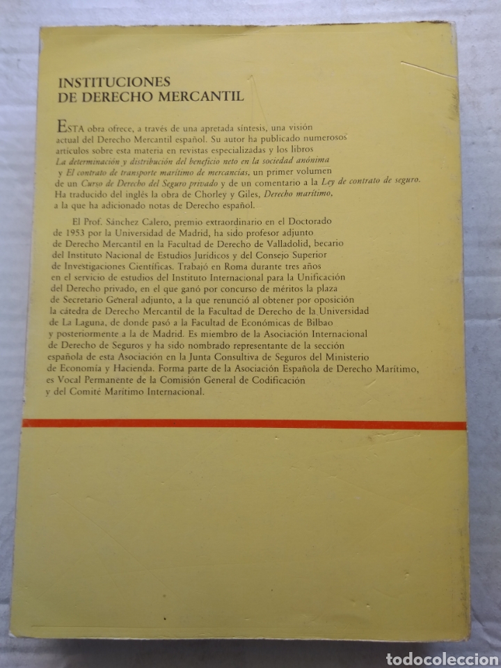 Libros de segunda mano: INSTITUCIONES DE DERECHO MERCANTIL - Foto 3