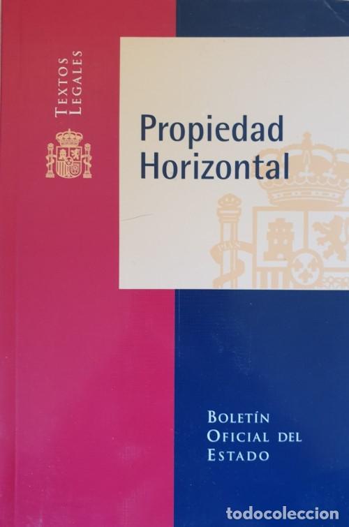 Libros de segunda mano: PROPIEDAD HORIZONTAL. TEXTOS LEGALES 53. - - Foto 1