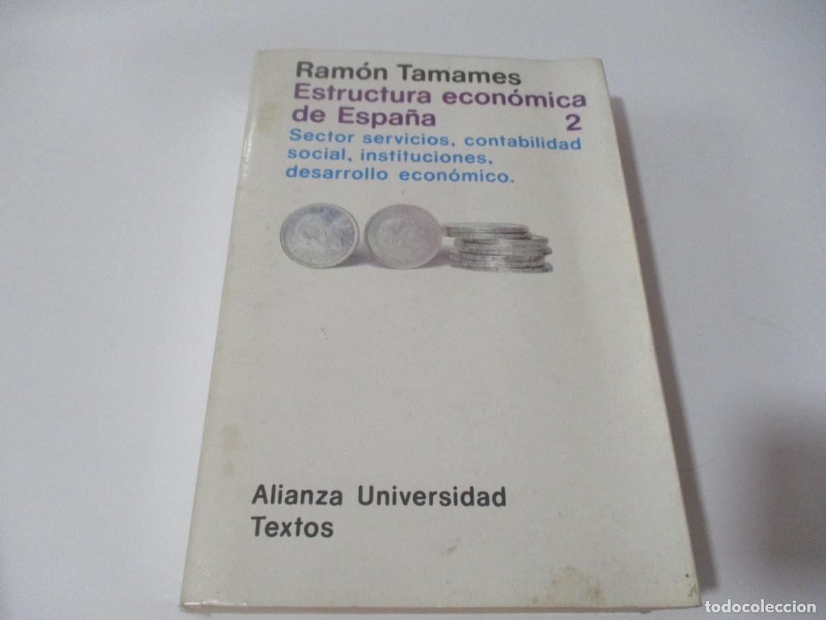 Second hand books: RAM&Oacute;N TAMAMES Estructura econ&oacute;mica de Espa&ntilde;a 2 W14694