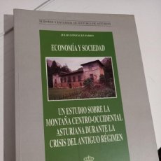 Libros de segunda mano: ECONOMIA Y SOCIEDAD ,JULIO GONZALEZ PARDO,1999. Lote 366163356