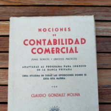 Libros de segunda mano: CONTABILIDAD COMERCIAL 1947. Lote 366592911