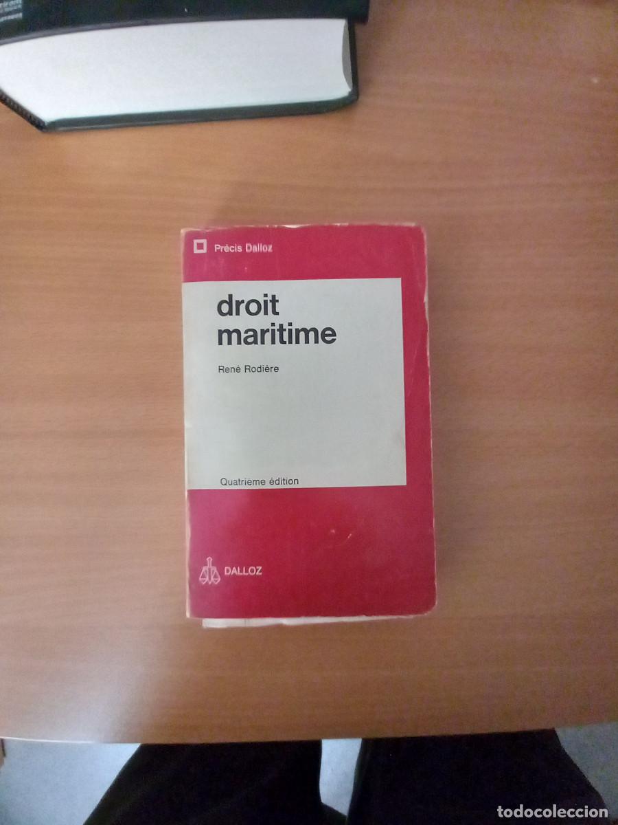 Libros de segunda mano: REN&Eacute; RODIERE, DROIT MARITIME, 4&ordf; ed.